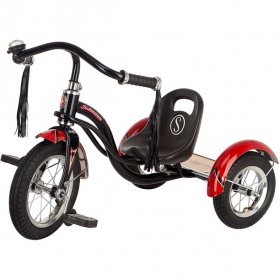 Schwinn Roadster Kids Tricycle, Classic Tricycle, Black
