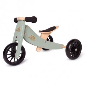 Kinderfeets Kinderfeets Tiny Tot 2-in-1 Balance Bike and Tricycle, Sage