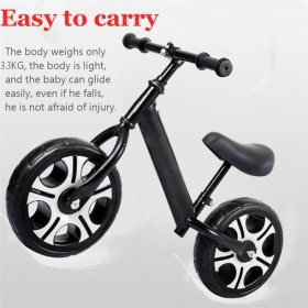 SINGES 12" Kids Scooter Balance Bike, Riding Learning Lightweight Balance Bicycle Without Pedal For Ages 3-8 Years Toddlers