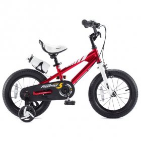 Royalbaby BMX Freestyle 12 In. Kid's Bike, Red with two hand brakes (Open Box)