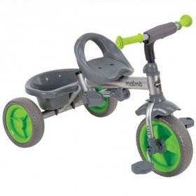 Malmo 4 in 1 Push Handle Tricycle for Kids Ages 1.5 to 3 Years w/ Canopy