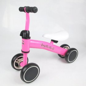 Novashion 4 Wheels Baby Kids Balance Bike Children Walker No-Pedal Toddler Toys Rides for Toddler Children Ages 9-24 months
