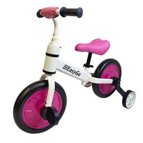 EasyGo 4 in 1 Balance Bike EasyGo 4 in 1 Balance Bike Training Bike , Pink or Blue, 2-5 Years Old