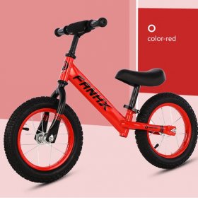 KUDOSALE 3 Colors Children Balance Bike Walking Balance Training For Toddlers 2-5 Years Old 12'' With Rubber Wear-resistant Tires