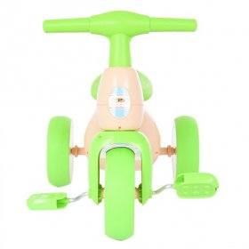 Blukids BLUKIDS Kids Tricycle- 4 in 1 Toddler Balance Bike for 1-3 Ages, Baby Trike with Removable Pedal and Adjustable Seat for Boys Girls Indoor/Outdoor