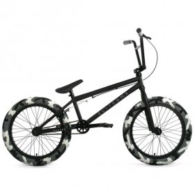 Elite 20" BMX Destro Bicycle Freestyle Bike 3 Piece Crank Black Camo NEW