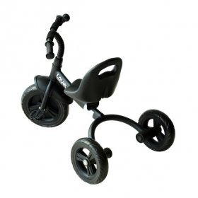 Indoor/Outdoor Recreation Ride-On Toddler Three Wheeled Tricycle - Black