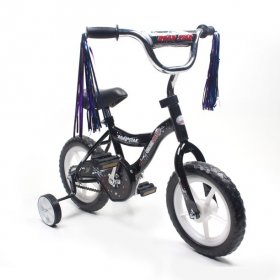 Chromewheels Road Star 12" BMX Kids Bike EVA Wheels - Black